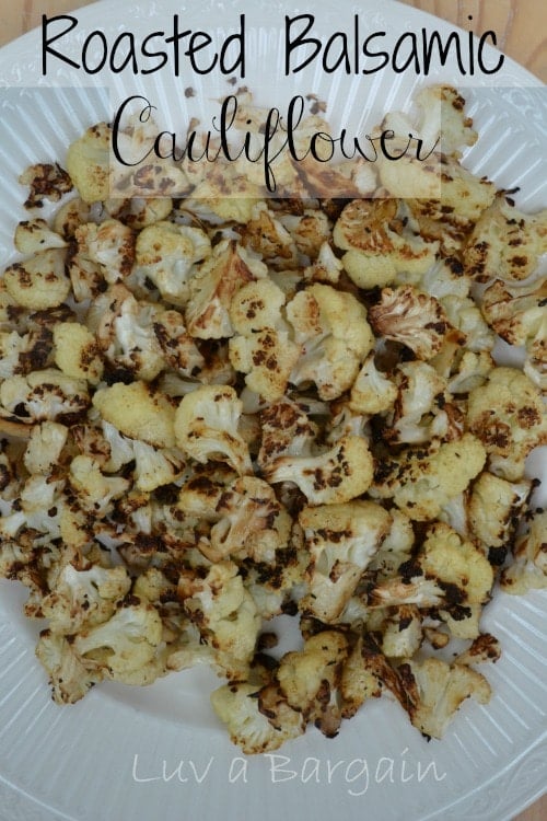 Roasted Balsamic Cauliflower Recipe