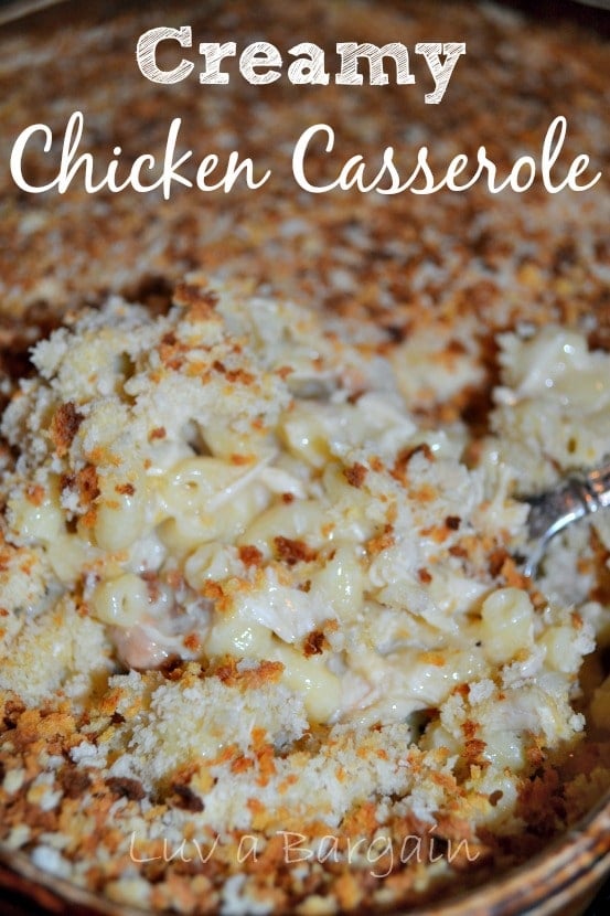 Creamy Chicken Casserole