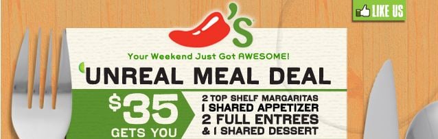 Chili's Shared Meal Deal