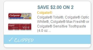 colgate coupon