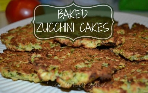 Baked Zucchini Cakes