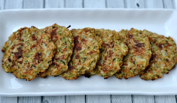 Baked Zucchini Cakes