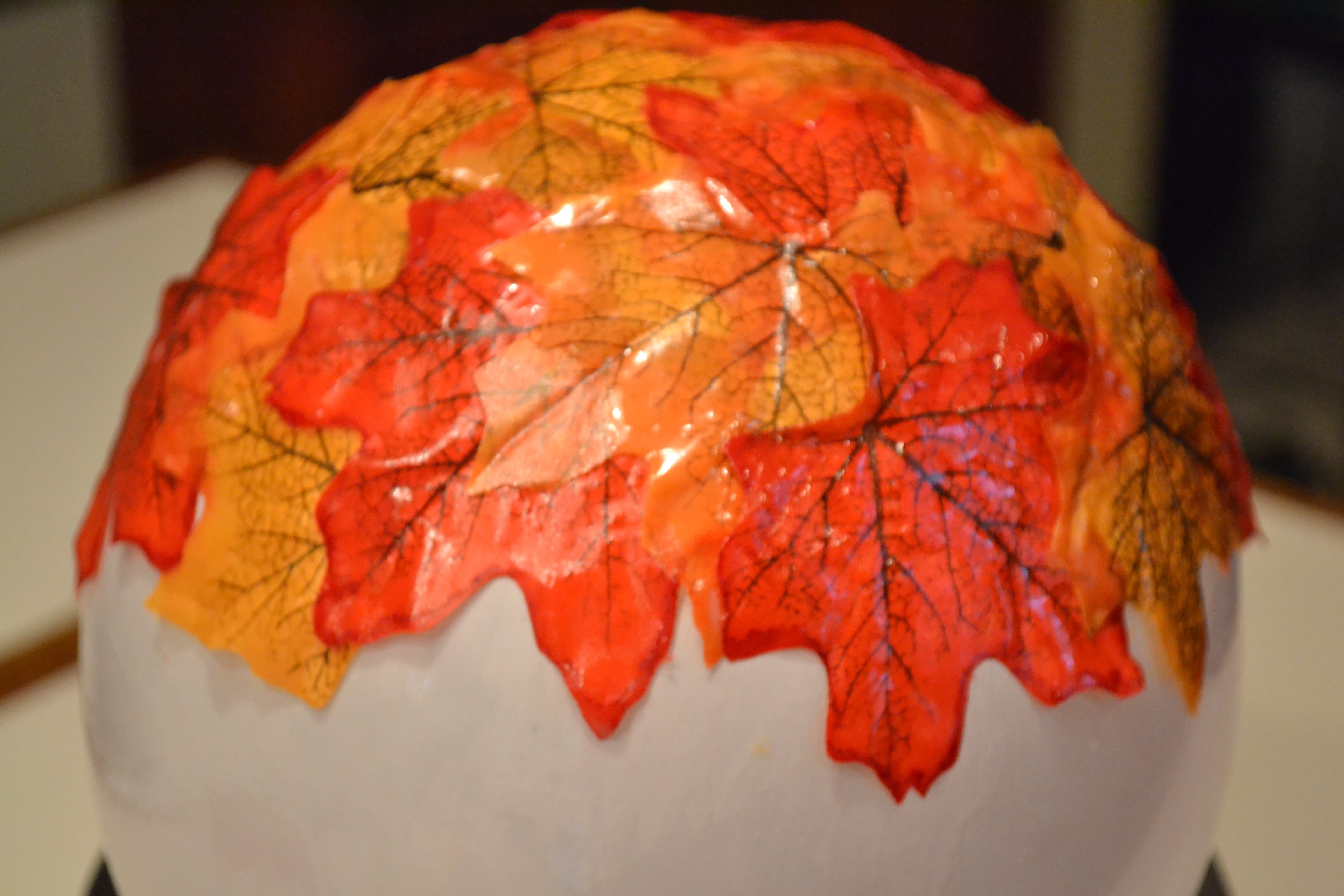 Fall Crafts: Autumn Leaf Bowl