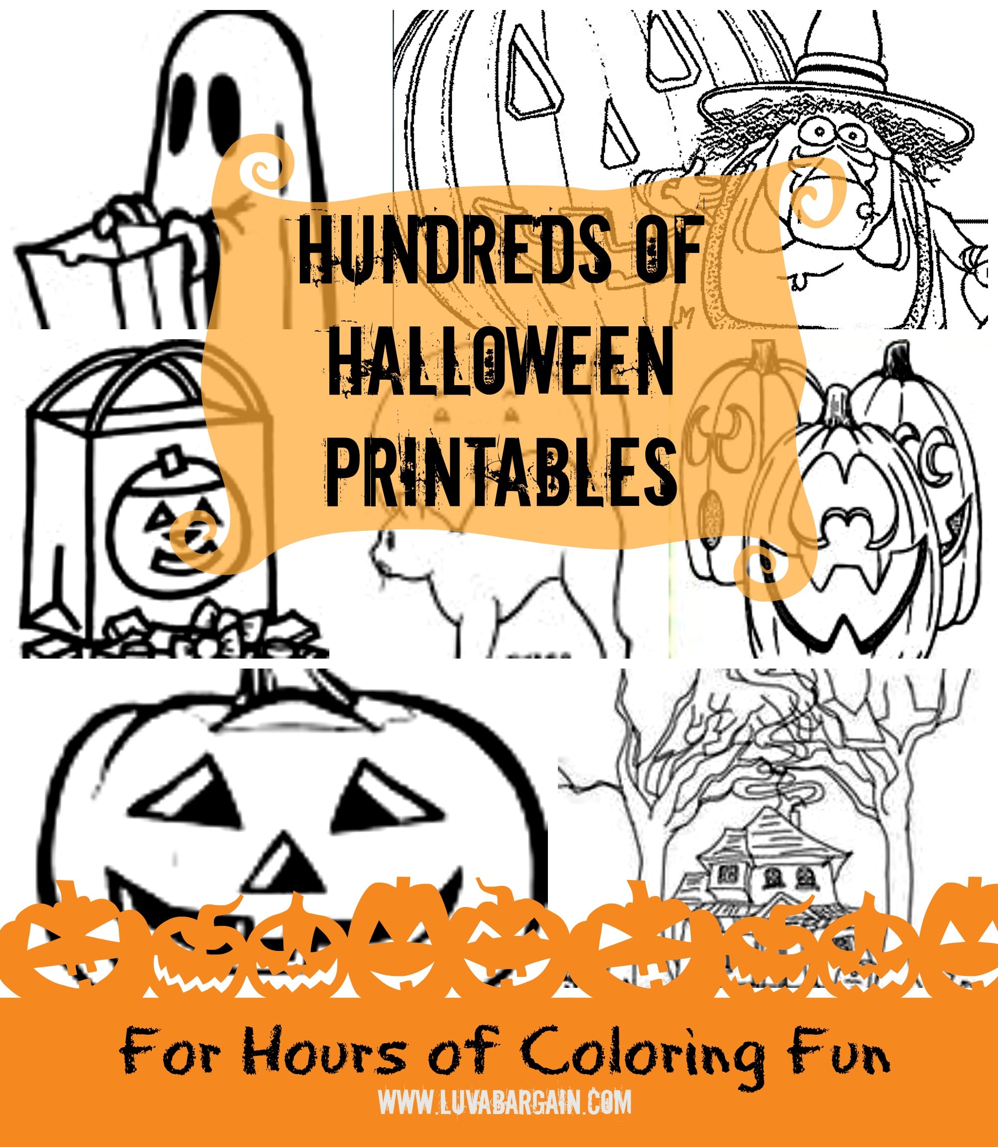 Hundreds of Free Halloween Printables