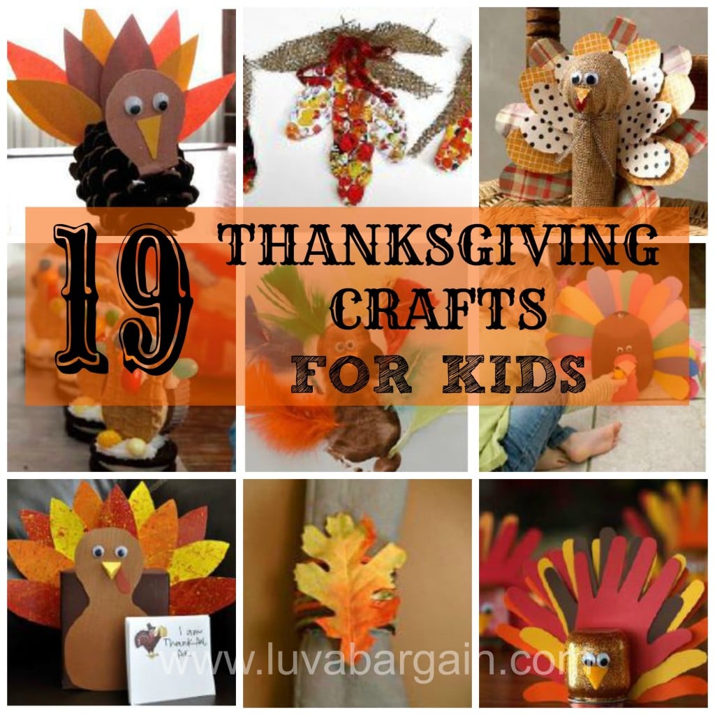 19 Thanksgiving Crafts for Kids