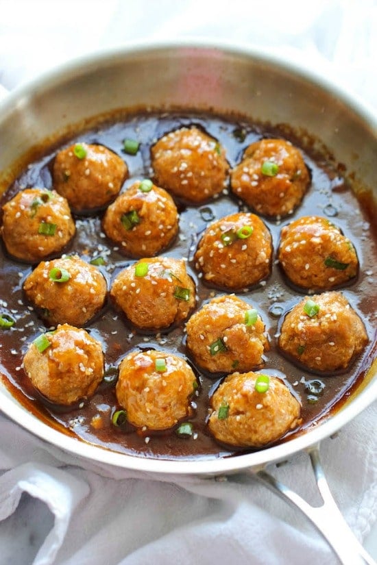 Asian Quinoa Meatballs