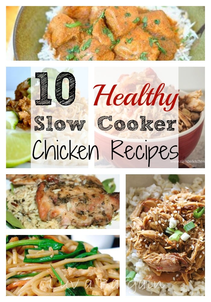 Healthy Slow Cooker Chicken Recipes - To Simply Inspire