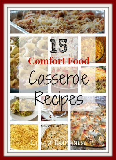 15 Comfort Food Casserole Recipes