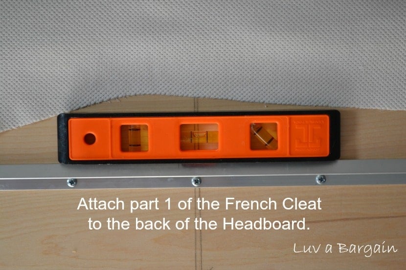 attaching french cleat