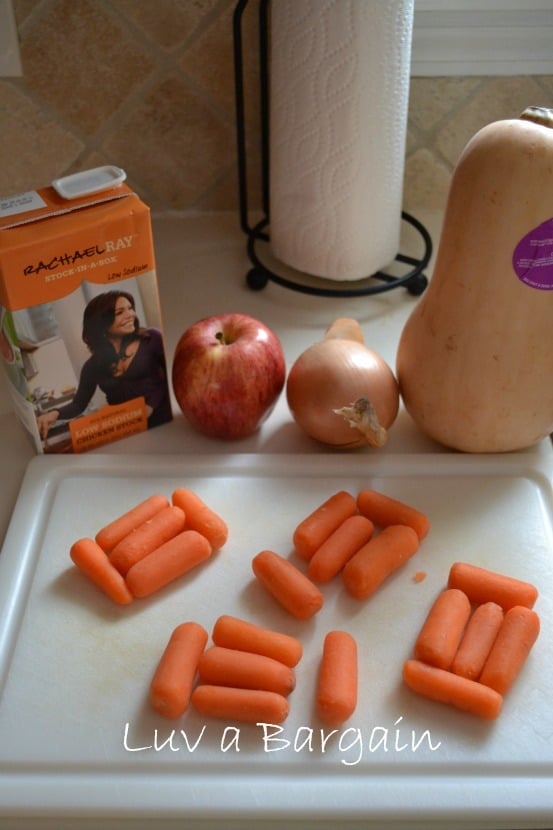 butternut squash soup ingredients