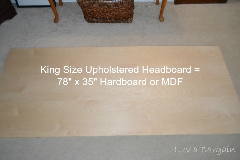 Upholstered headboard