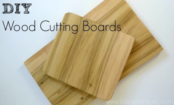 two wood cutting boards