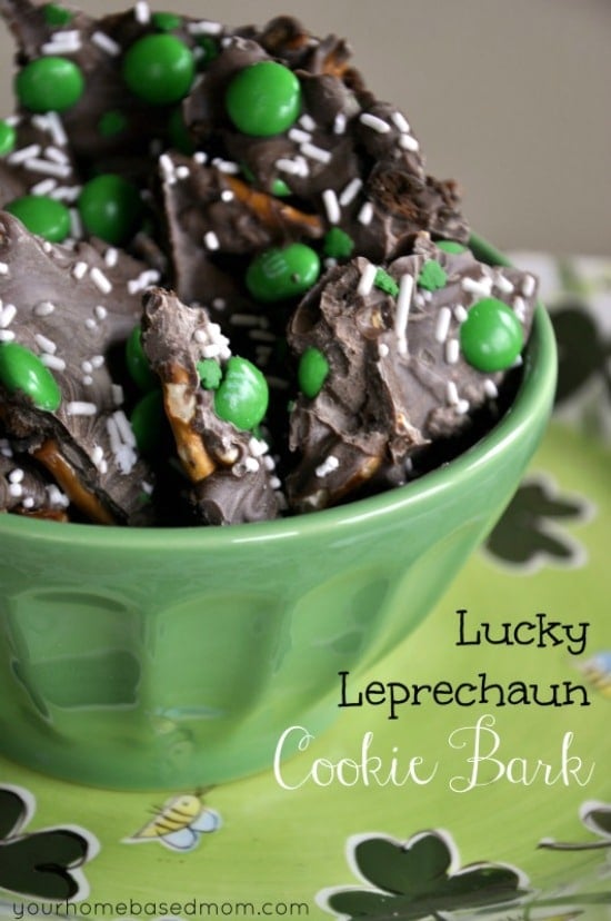 Leprachaun-cookie-bark