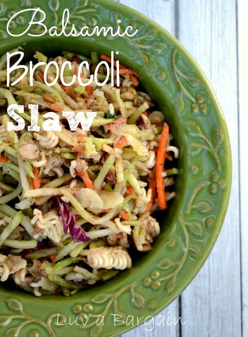 Balsamic Broccoli Slaw Recipe An Easy, Healthy Version