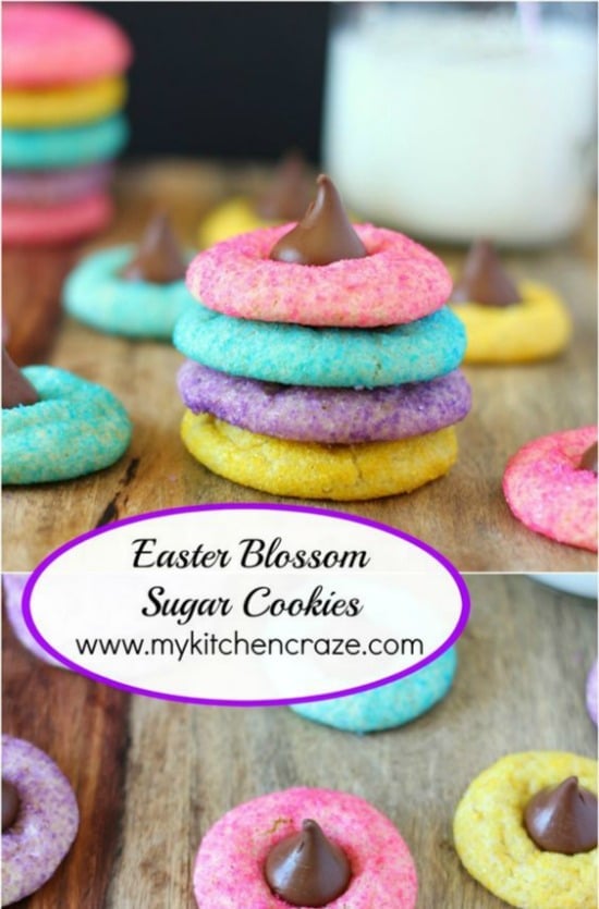 Easter Blossom Sugar Cookies
