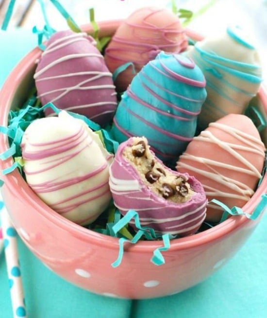 Easter Egg Cookie Dough