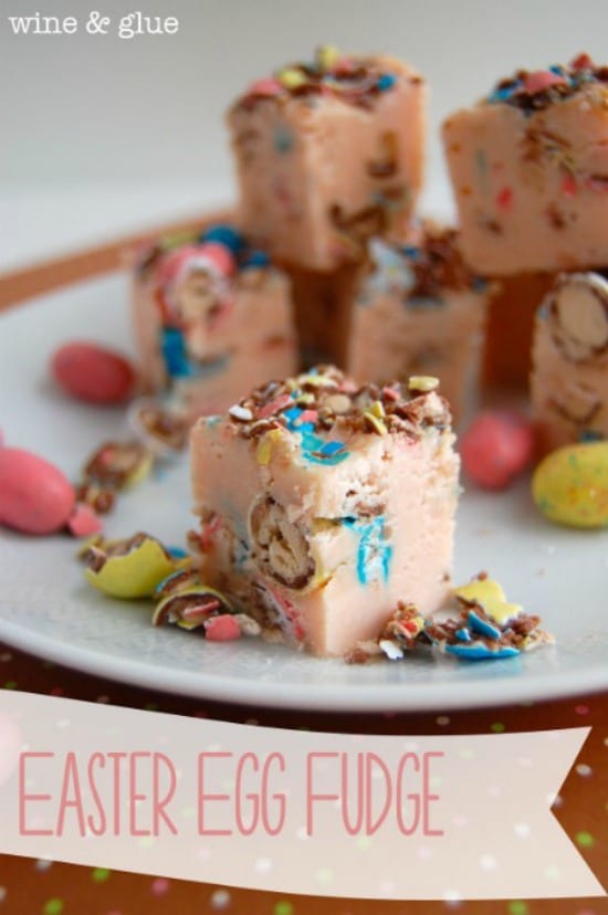 Easter Egg Fudge