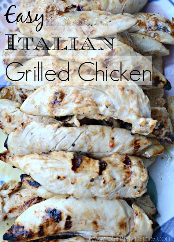 Italian Grilled Chicken