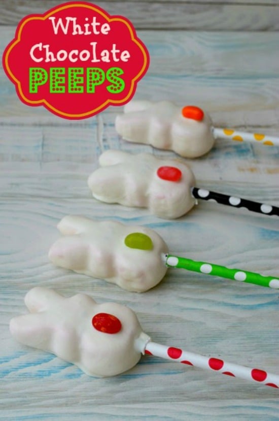 WHITE CHOCOLATE PEEPS