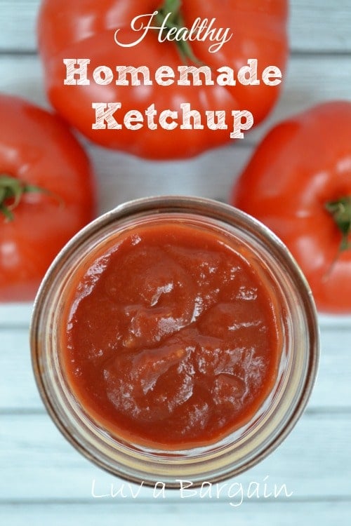 Healthy Homemade Ketchup