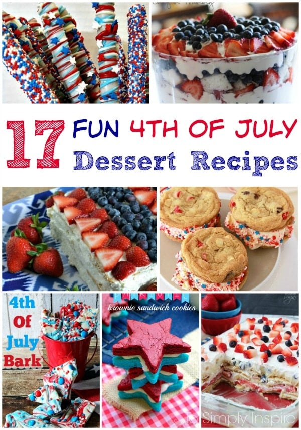 17 Fun 4th of July Recipes