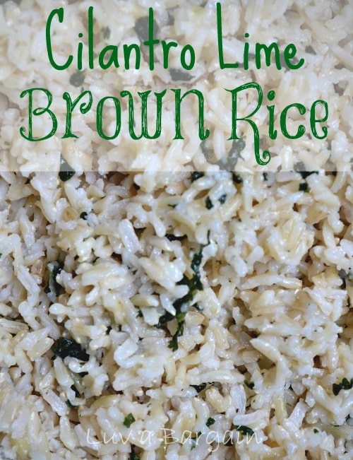 Cilantro Lime Brown Rice