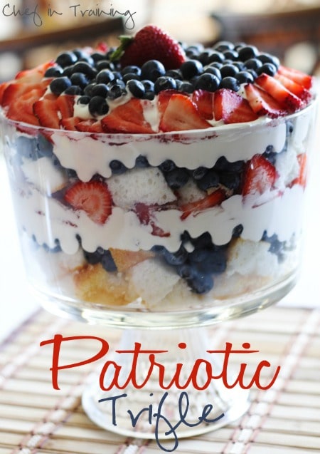 patriotic trifle