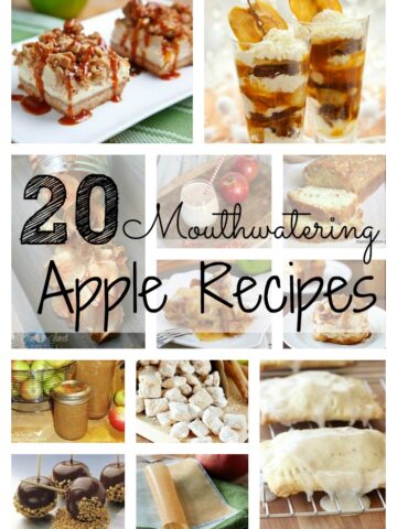 A bunch of different types of Apple recipes