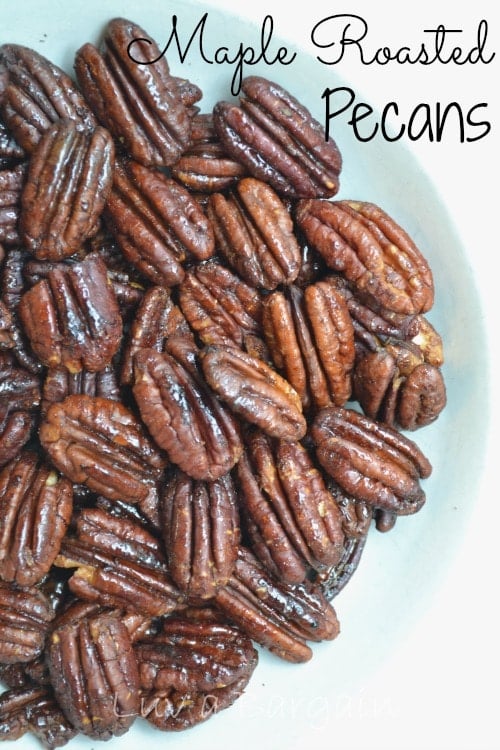 Maple Roasted Pecans