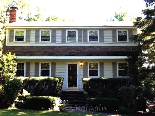 before painted shutters