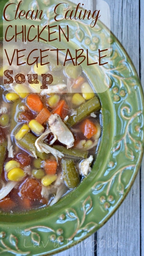 Clean Eating Chicken Vegetable Soup