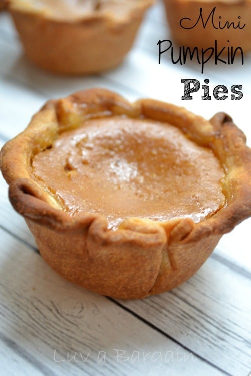 Mini Pumpkin Pies6