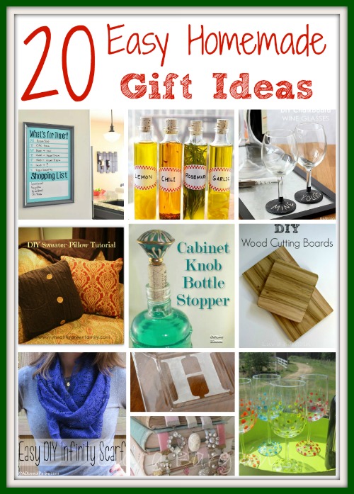 Homemade Gift Ideas