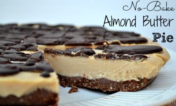 No-Bake Almond Butter Pie 