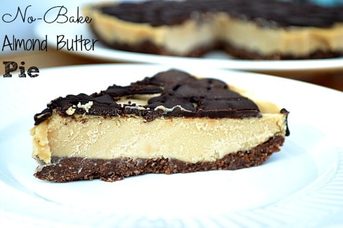 No-Bake Almond Butter Pie