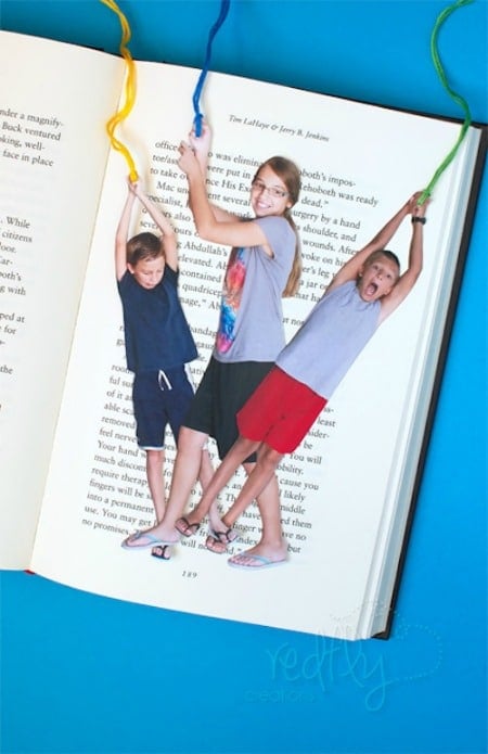 fun photo bookmarks