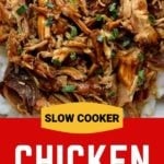 slow cooker chicken teriyaki