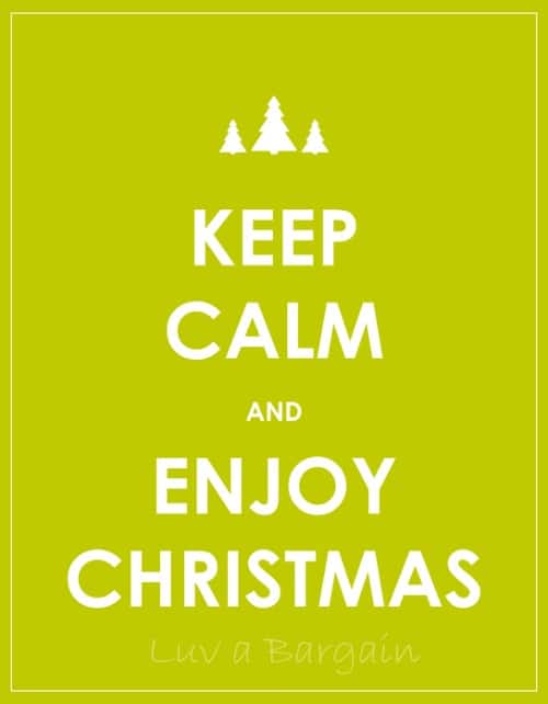 keep calm modern christmas background