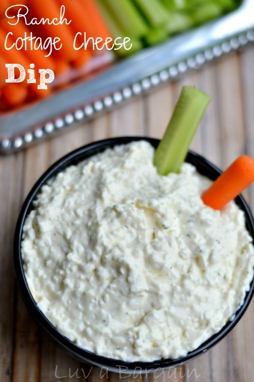 Ranch Cottage Cheese Dip