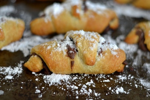 Nutella Crescent Rolls