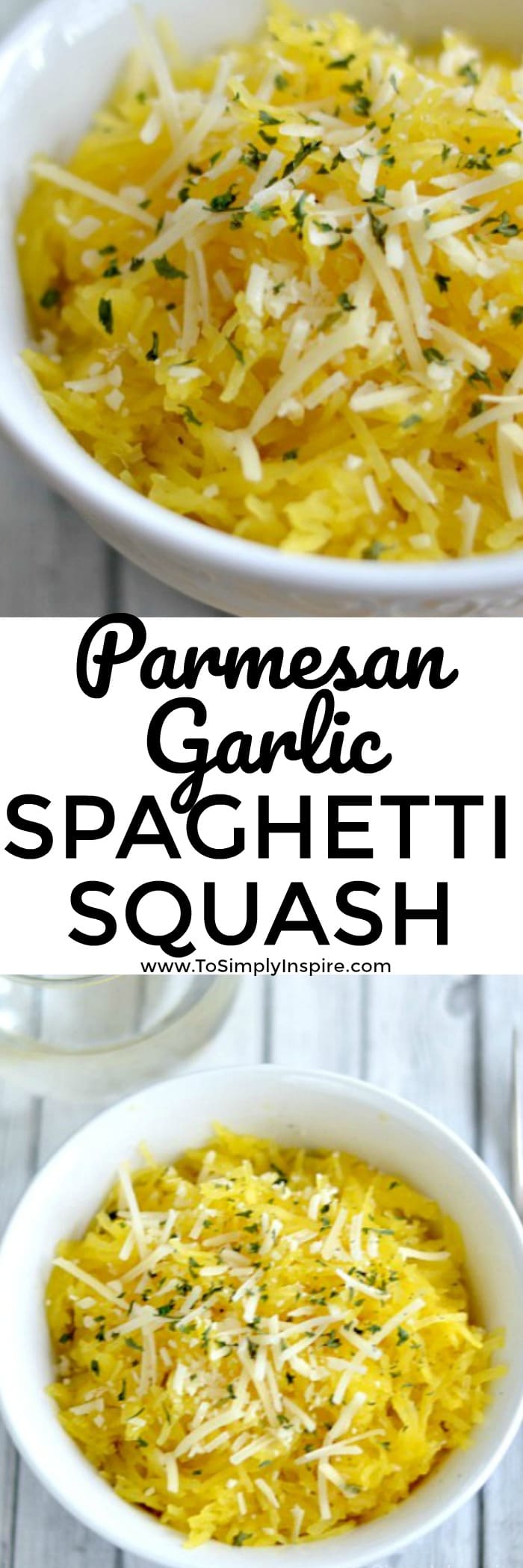 Parmesan Garlic Spaghetti Squash
