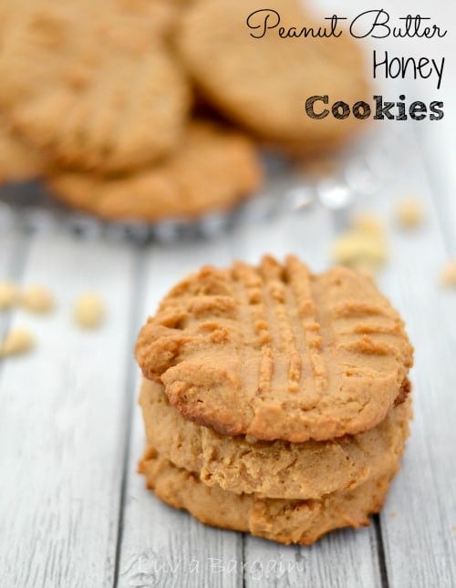 Peanut Butter Honey Cookies1