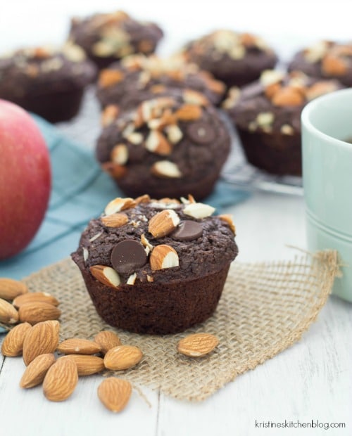 Skinny-Dark-Chocolate-Chunk-Muffins