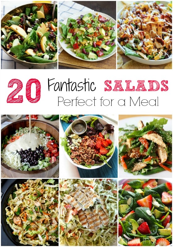 20 Fantastic Salads Perfect for a Meal