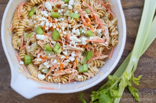 buffalo pasta salad