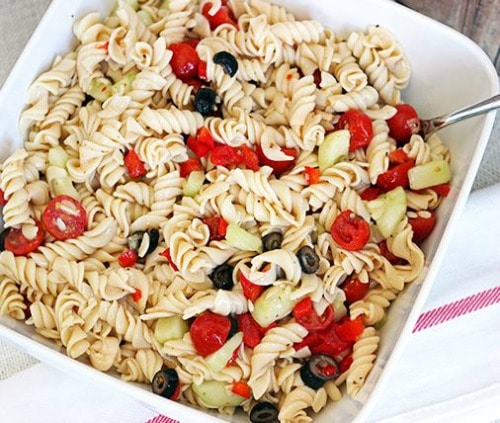 skinny pasta salad