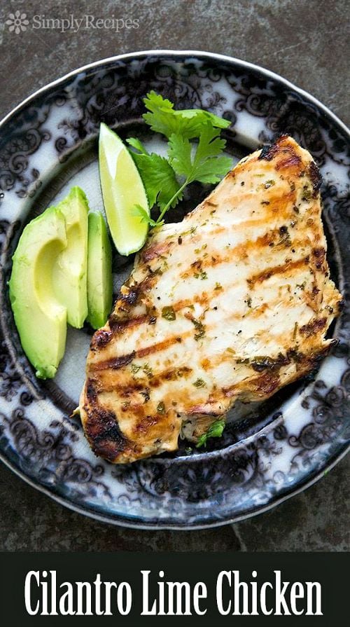Grilled Cilantro Lime Chicken