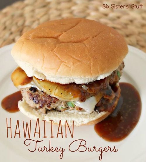 Hawaiian turkey burgers