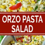 orzo pasta salad recipe with corn and tomatoes