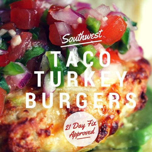 Taco Turkey Burgers with Fresh Salsa